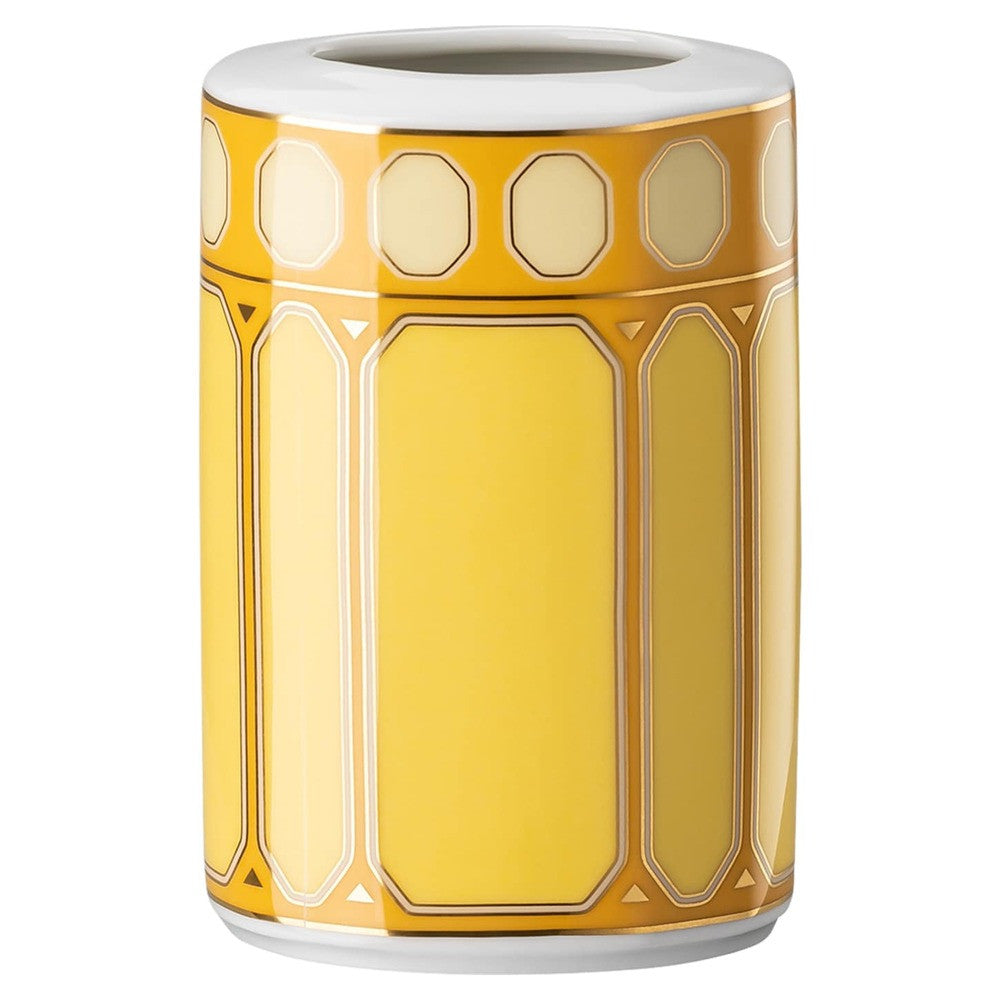 7.9 cm - Swarovski x Rosenthal Signum Vase Cylindrique en Porcelaine