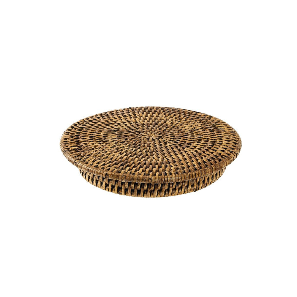 25 cm - Sambonet Radici Taartbord Stand In Rotan