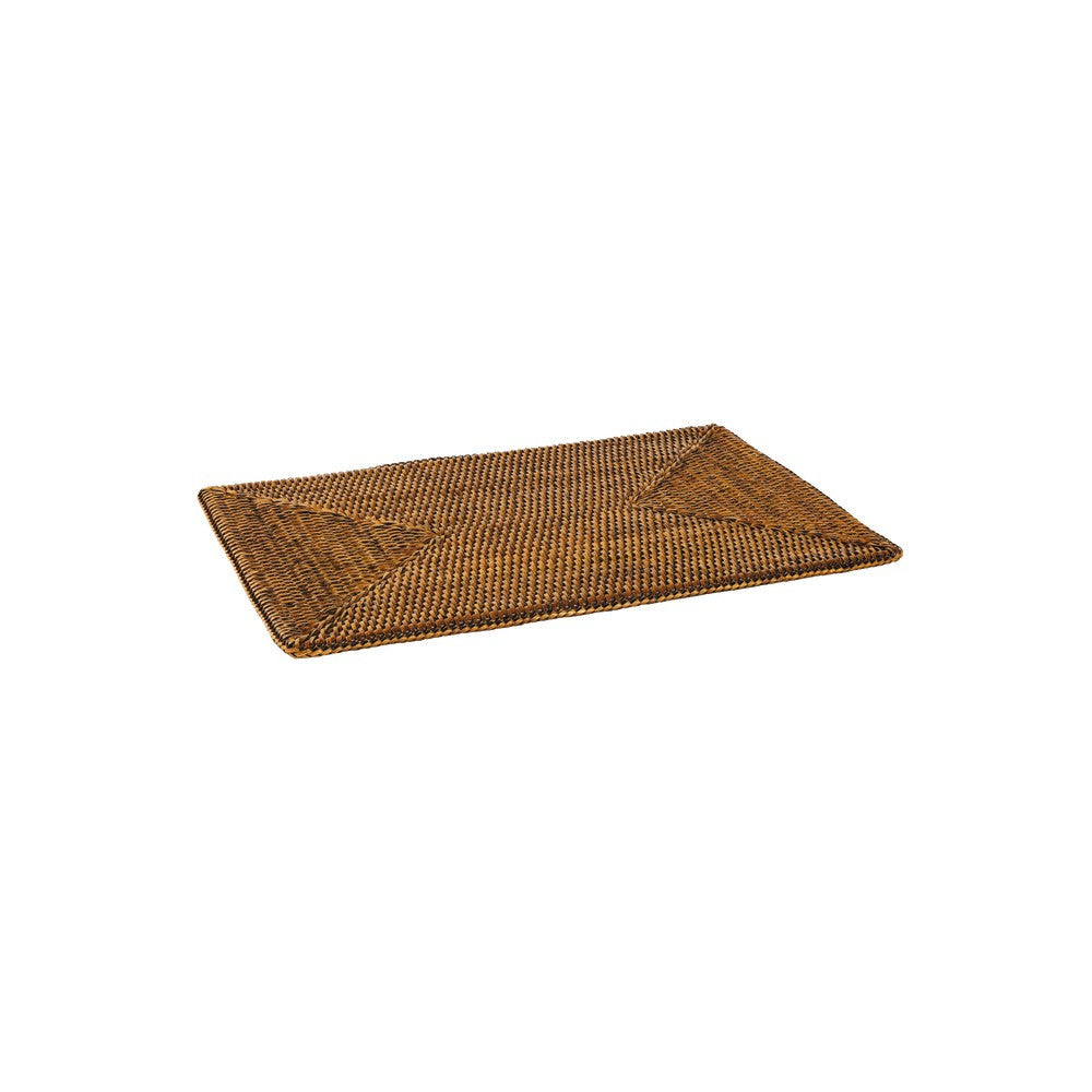 46.0x31.0 cm - Sambonet Radici Mantel Individual Rectangular de Mesa en Ratán