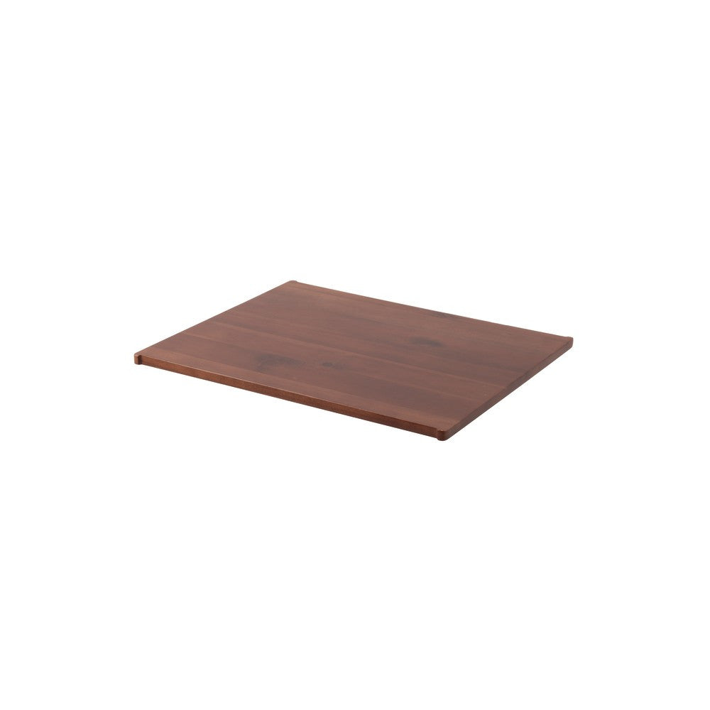 34.5x27.3 cm - Sambonet Radici Soporte elevado rectangular en madera de acacia