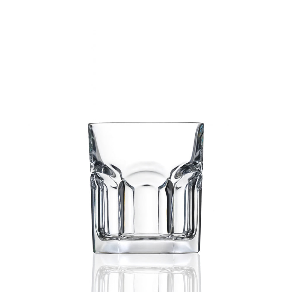 22.5 cl - RCR Cristalleria Italiana Hosteria Vaso whisky OF en vidrio cristalino Luxion Set 6 Pzss