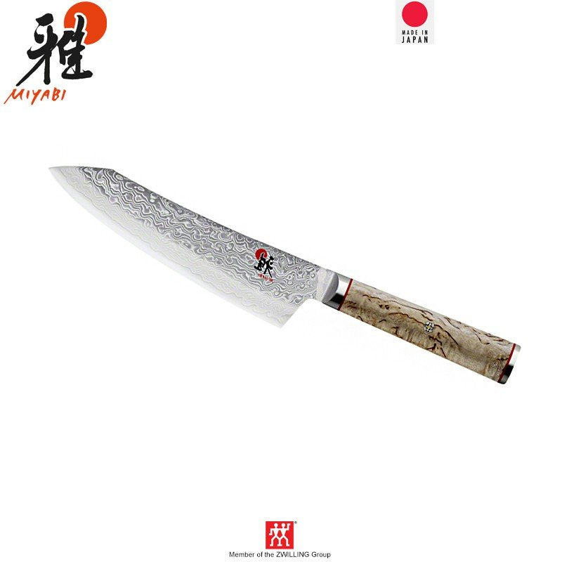 Zwilling Miyabi 5000Mcd Santoku Mes In Roestvrij Staal