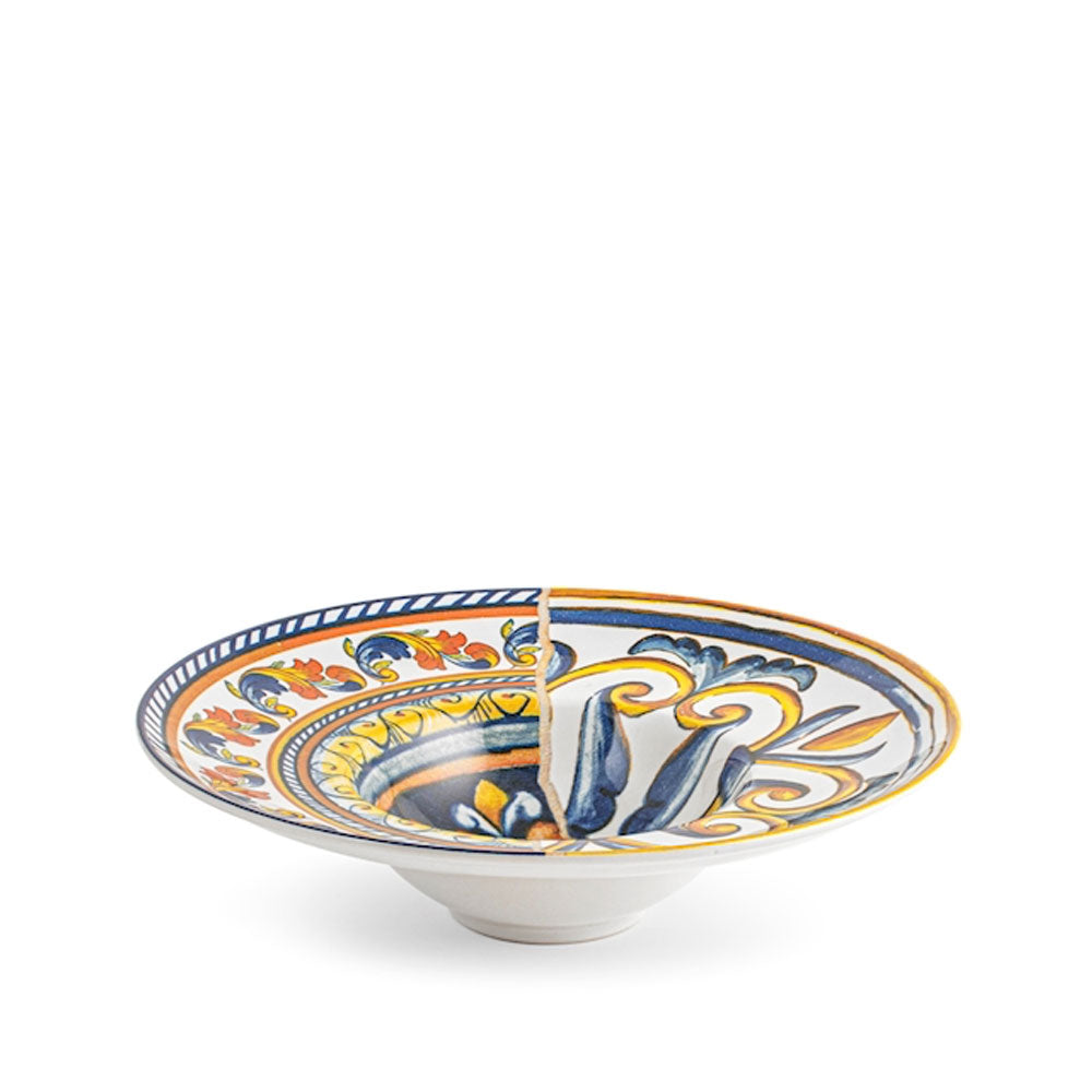 H&H Positano Assiette creuse pastabowl en grès set de 6 pièces
