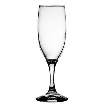 19 Cl Pasabahce Bistro Copa Flute En Vidrio Set 12 Piezas