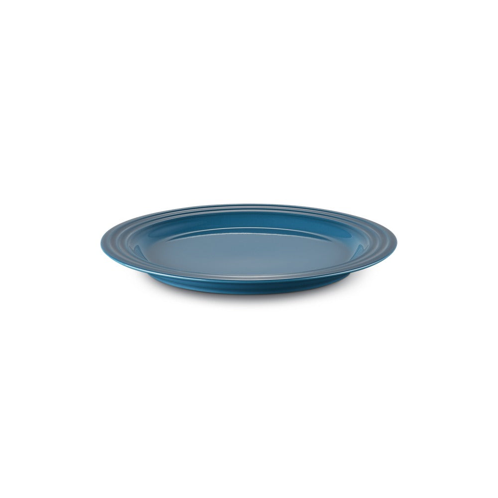 22 cm - Le Creuset Arte Della Tavola Vancouver Piatto Frutta In Gres Vetrificato