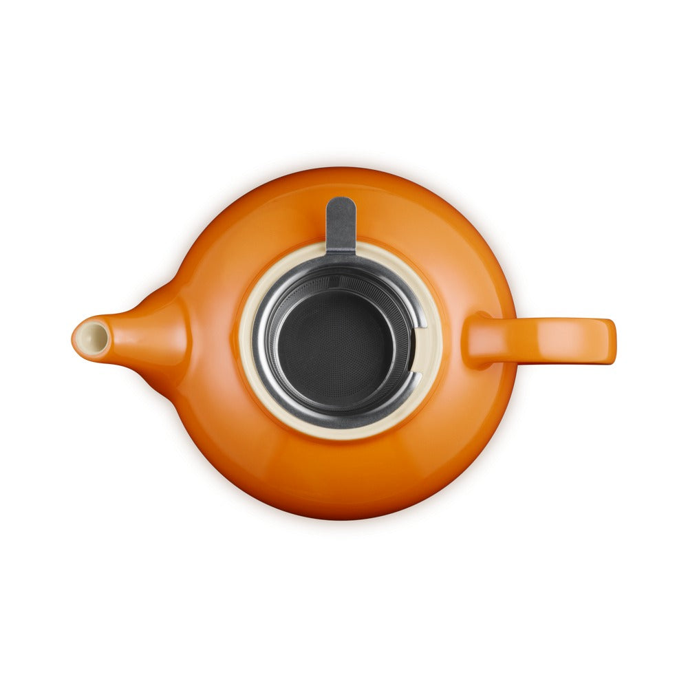 1.3 L - Le Creuset Classic théière en grès vitrifié avec infuseur métallique