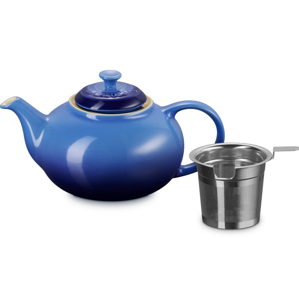 1.3 L - Le Creuset Classic théière en grès vitrifié avec infuseur métallique