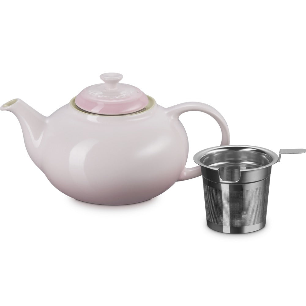 1.3 L - Le Creuset Classic théière en grès vitrifié avec infuseur métallique
