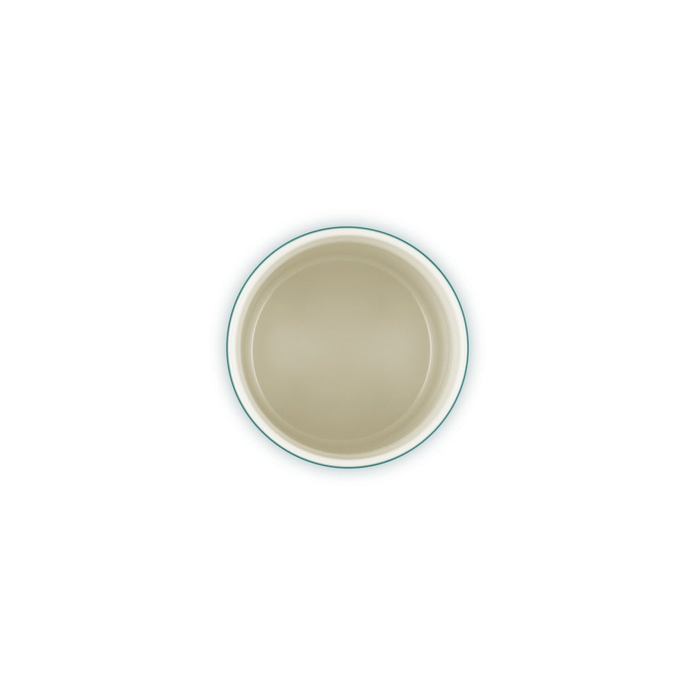 77 cl - Le Creuset Evolution bocal en grès vitrifié avec couvercle en bois