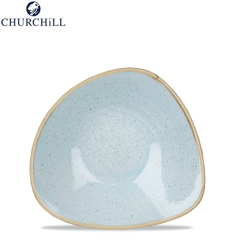 Churchill Stonecast driehoekig servies in geglazuurd porselein - set 12 stuks