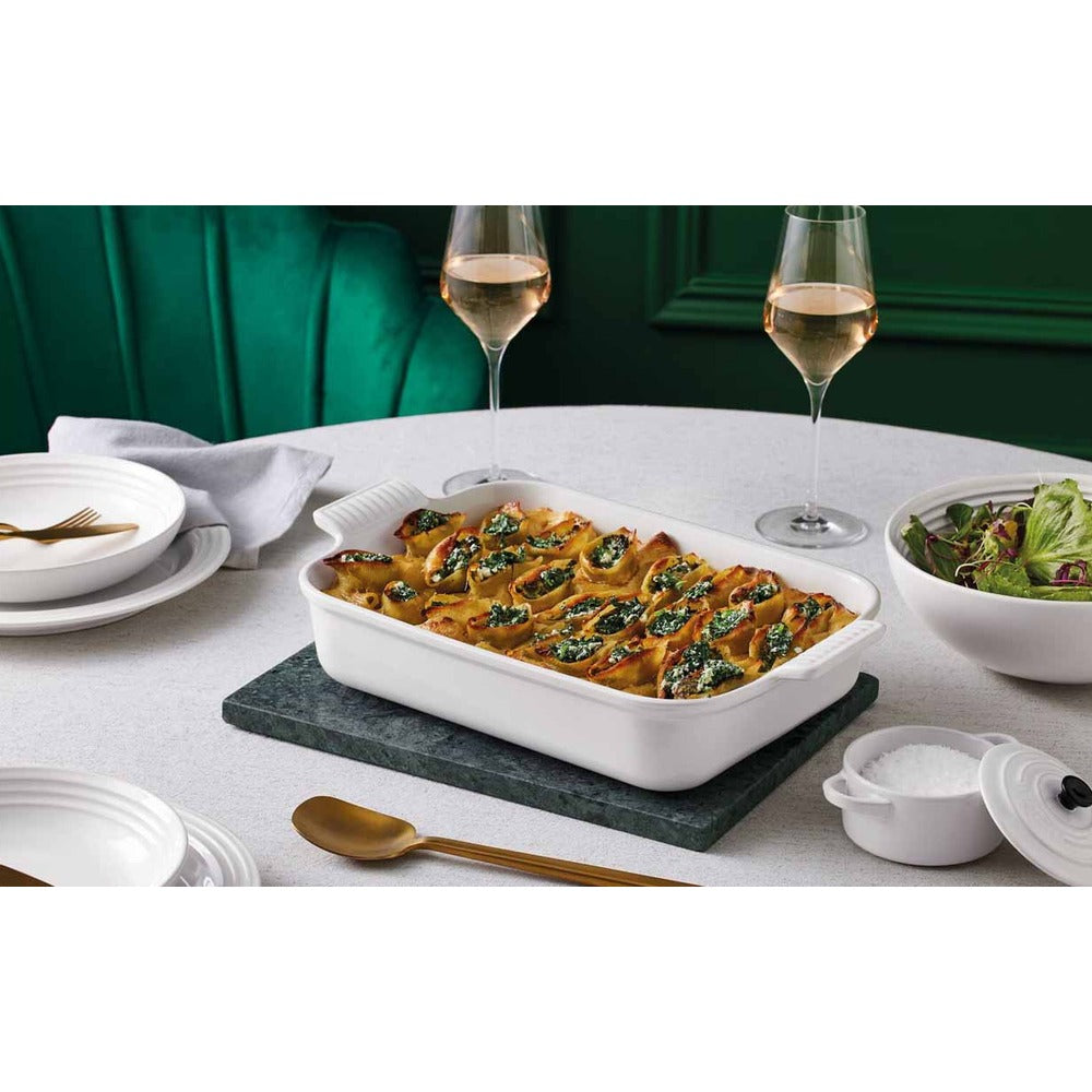 26x17 cm - Le Creuset Tradition rechthoekige ovenschaal in geglazuurd steengoed