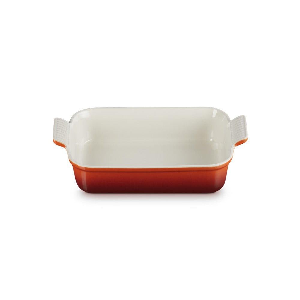 26x17 cm - Le Creuset Tradition rechthoekige ovenschaal in geglazuurd steengoed