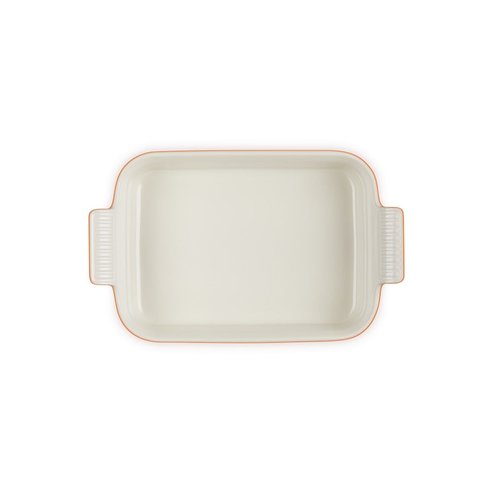 26x17 cm - Le Creuset Tradition rechthoekige ovenschaal in geglazuurd steengoed