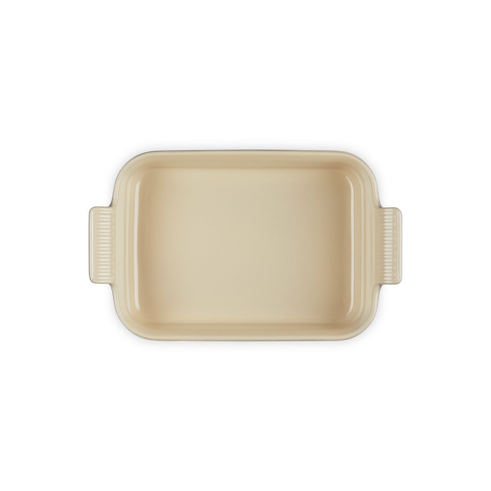 26x17 cm - Le Creuset Tradition rechthoekige ovenschaal in geglazuurd steengoed
