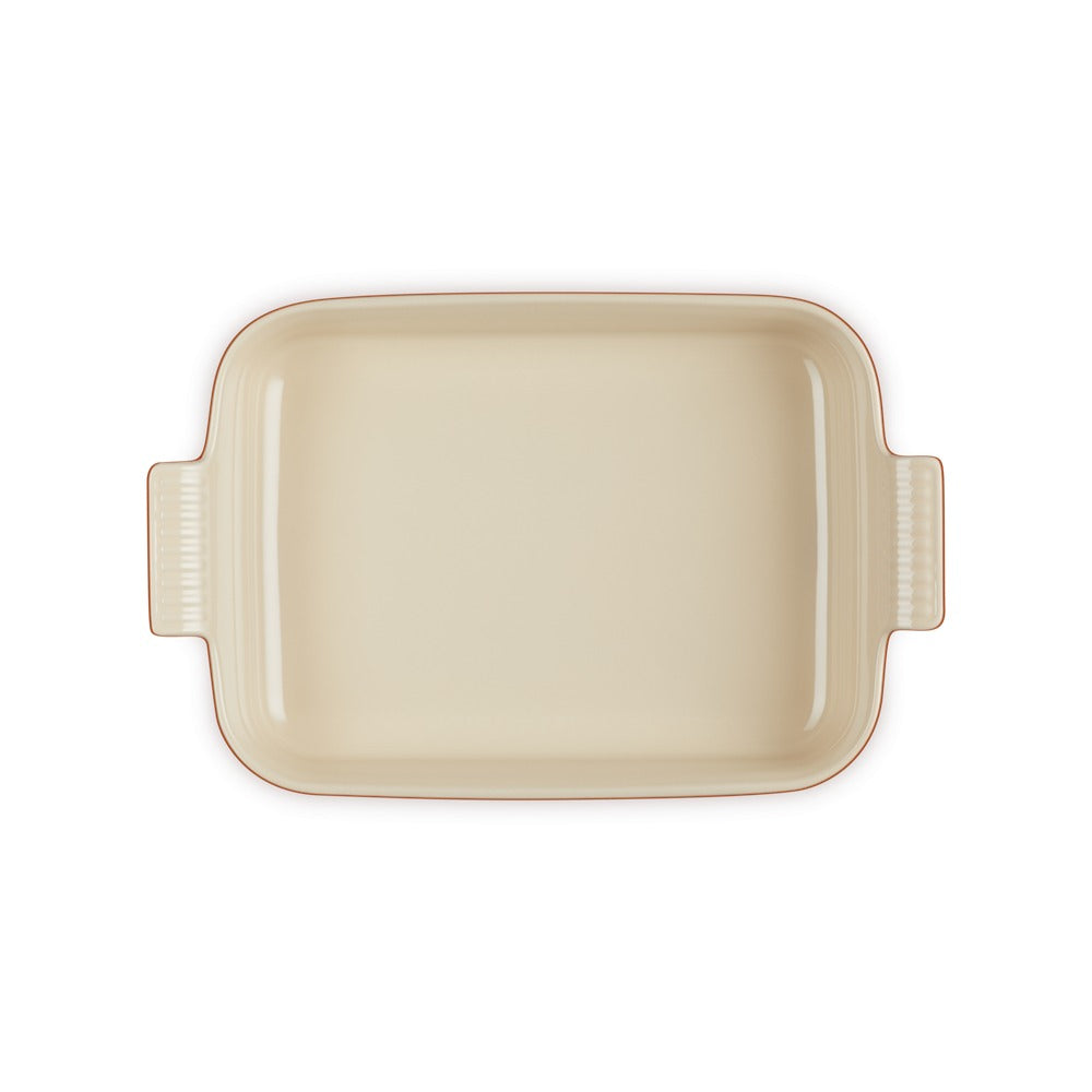 32x24 cm - Le Creuset Tradition Pirofila Rettangolare In Gres Vetrificato