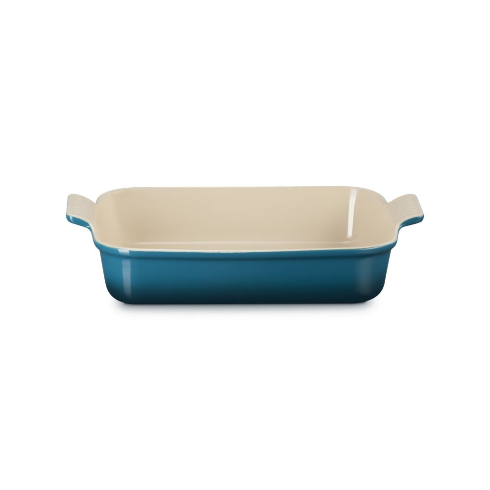 32x24 cm - Le Creuset Tradition Pirofila Rettangolare In Gres Vetrificato