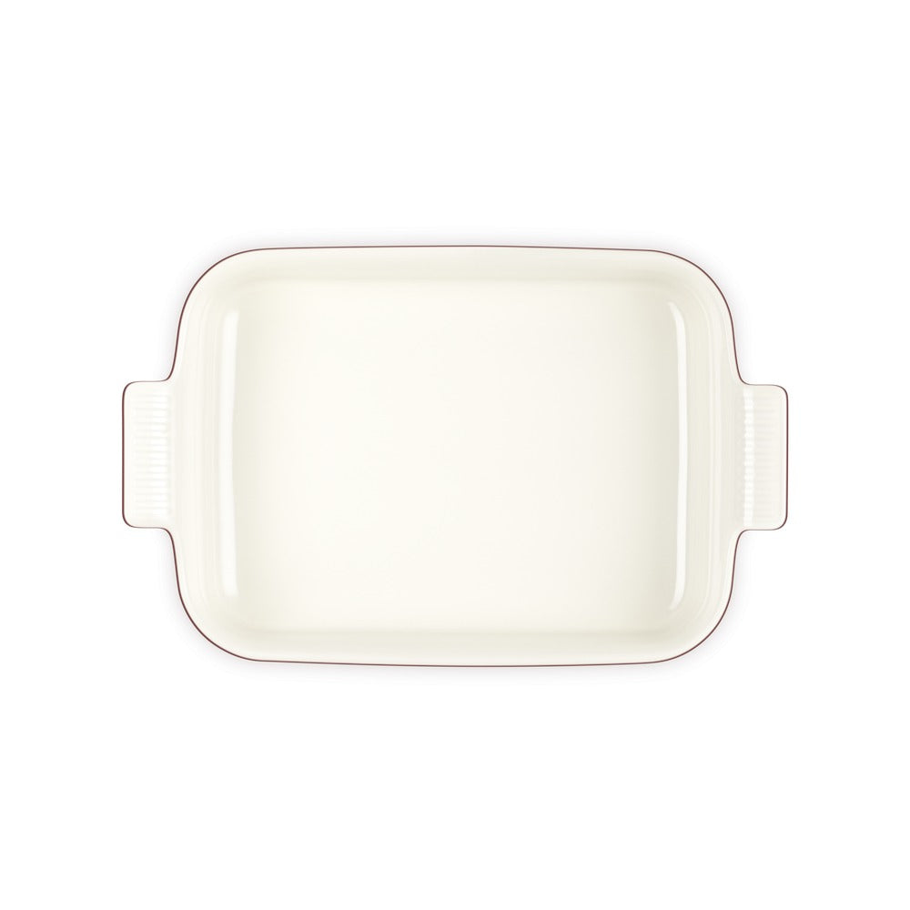 32x24 cm - Le Creuset Tradition Pirofila Rettangolare In Gres Vetrificato
