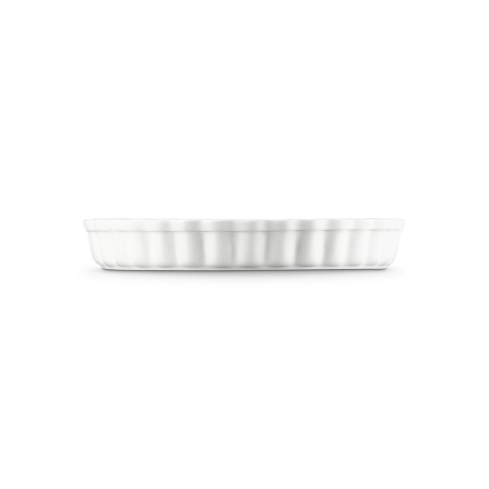 28 cm - Le Creuset Tradition moule à tarte rond en grès vitrifié
