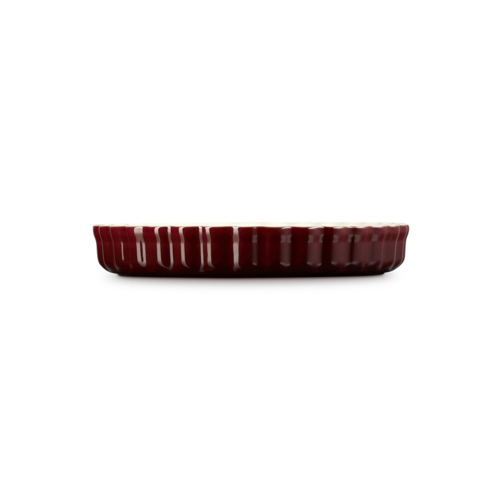 28 cm - Le Creuset Tradition moule à tarte rond en grès vitrifié