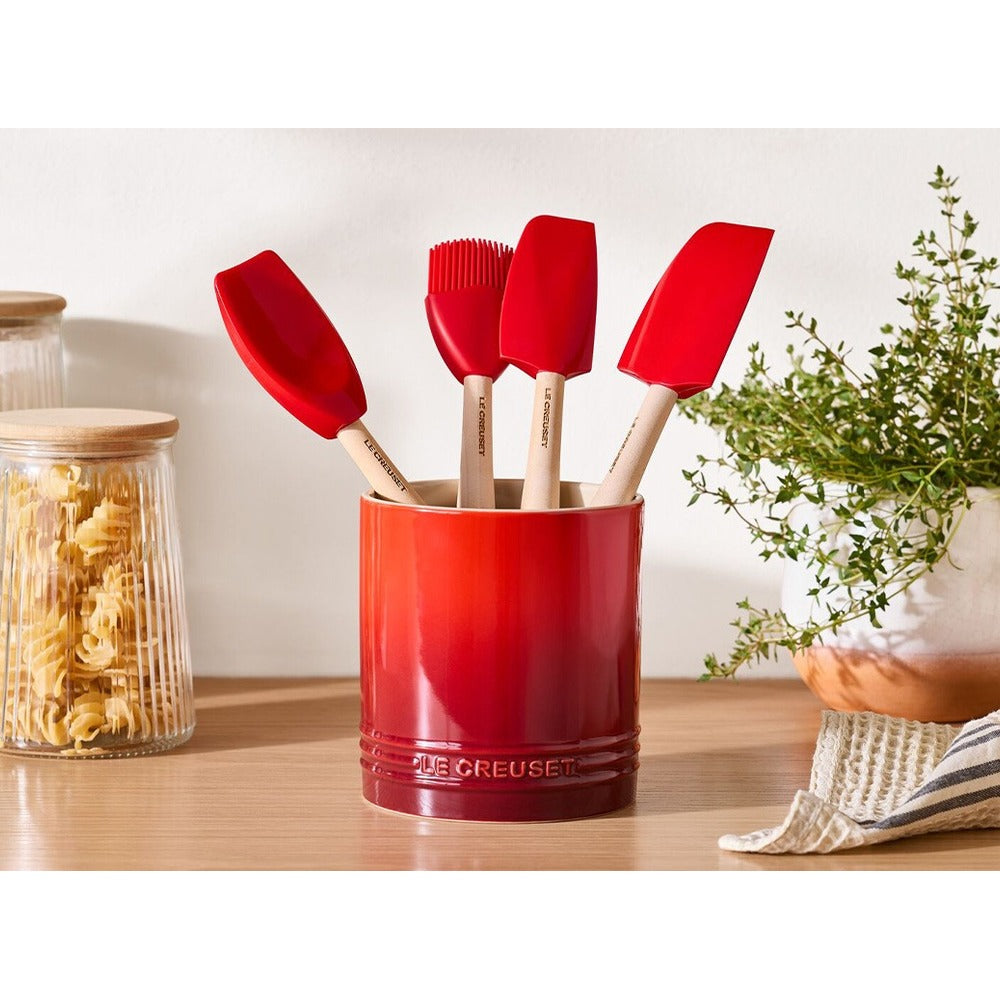 1.1 Lt - Le Creuset Evolution Contenitore Spatole In Gres Vetrificato