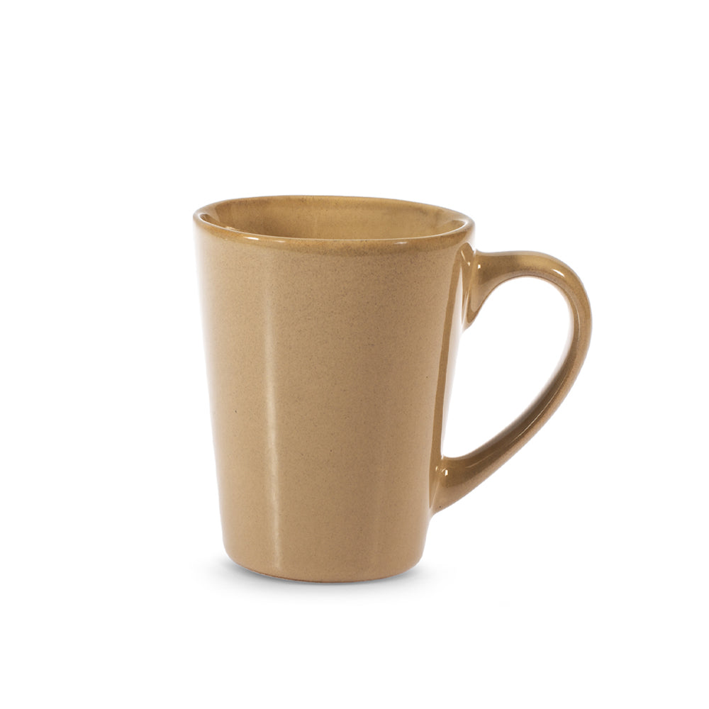 30 cl - H&H Tierra Mug Couleurs Assorties en Grès Lot de 6 Pièces