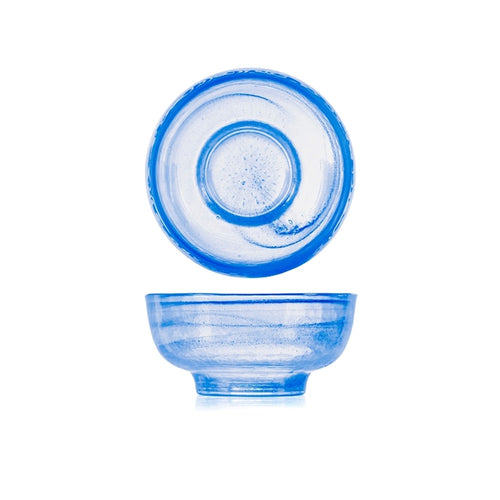 10.5 cm - H&H Alabastro Obstsalat-Dessertschale aus Glas - Set mit 6 Stück