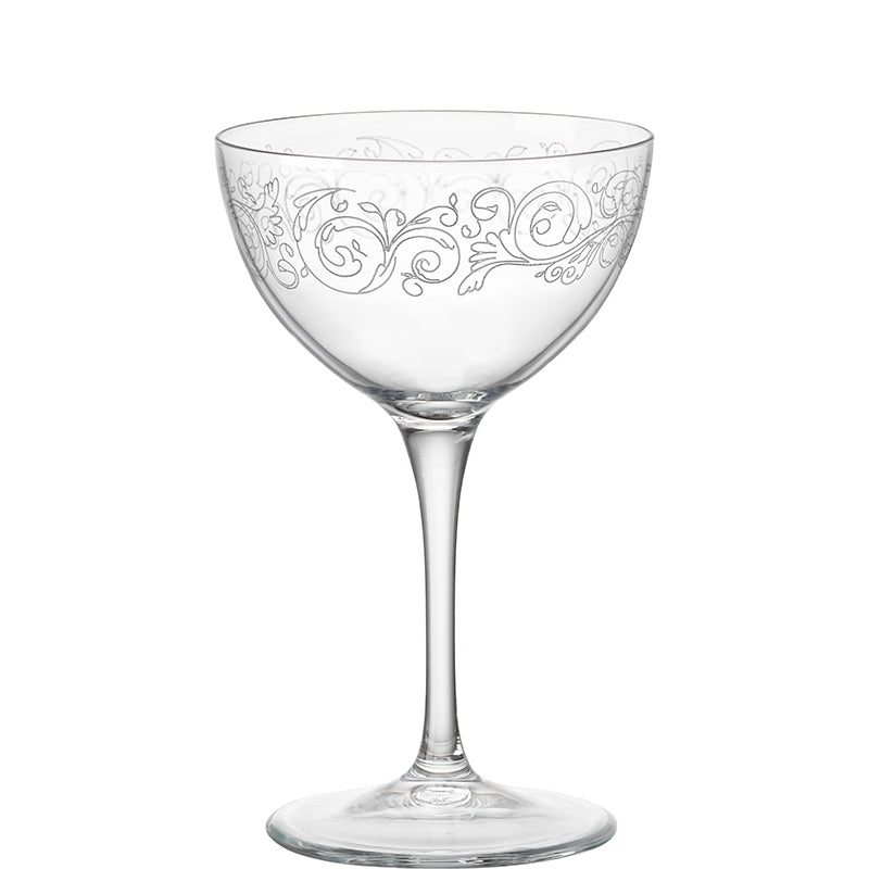 23 5 Cl Bormioli Rocco Bartender Novecento Verre À Martini En Verre Set 6 Pezzi