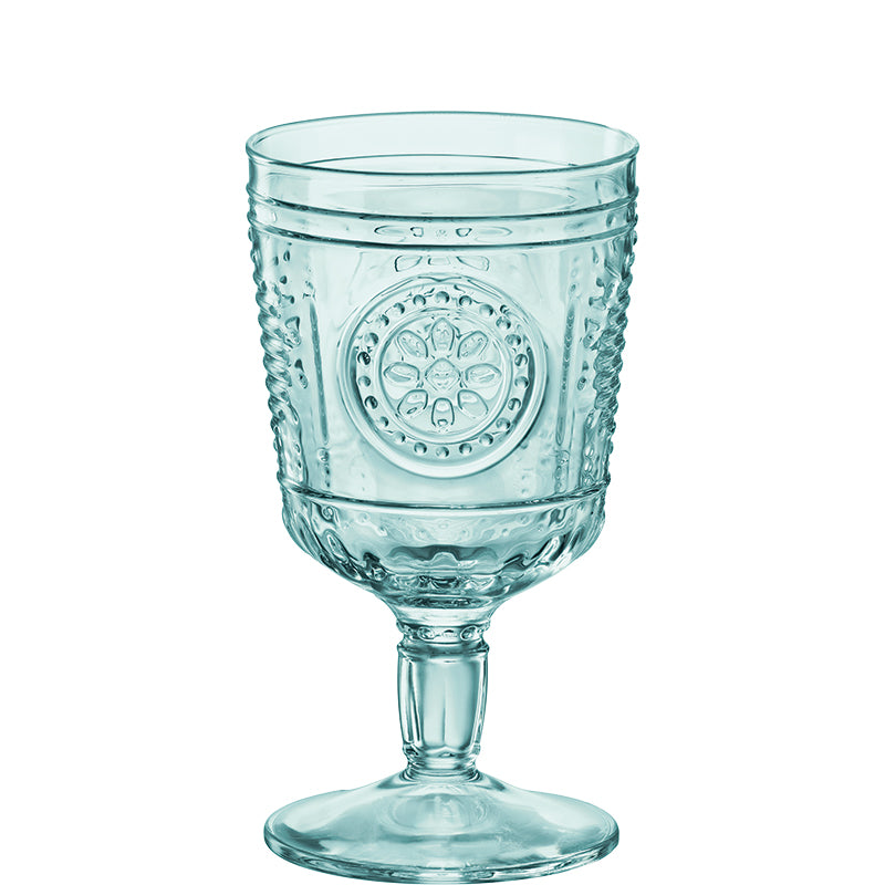 32 Cl Bormioli Rocco Romantic Barok Waterglas in Gehard Glas - Set van 4 Stuks