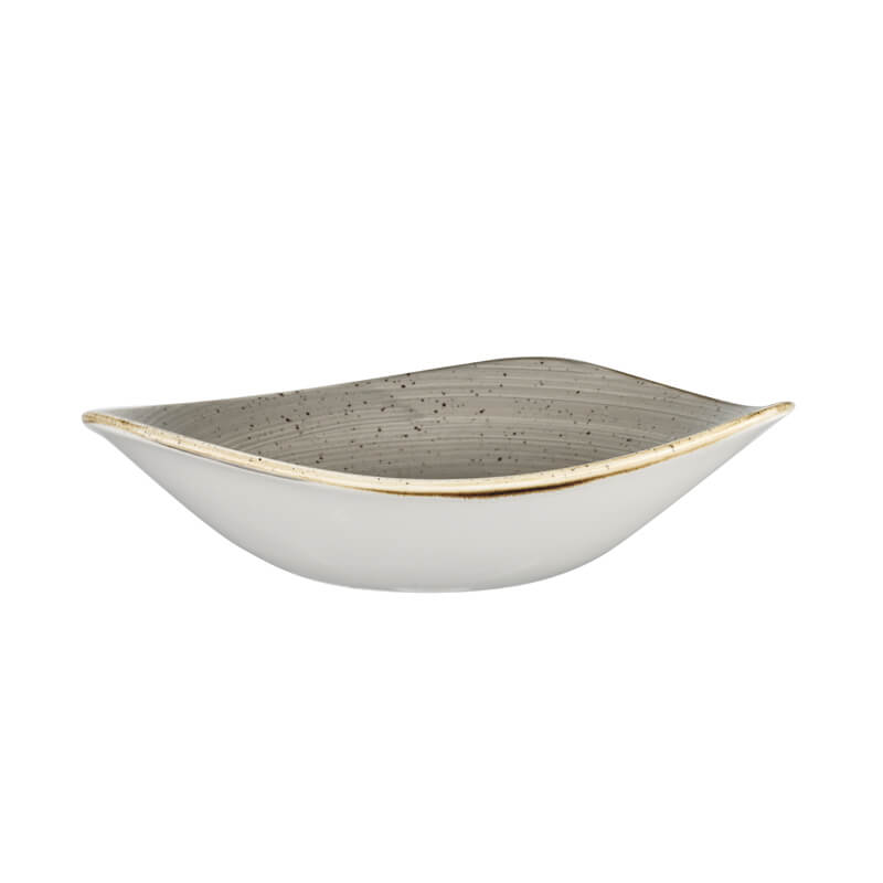 18 5X18 5 Cm Churchill Stonecast assiette creuse triangulaire en porcelaine vitrifiée