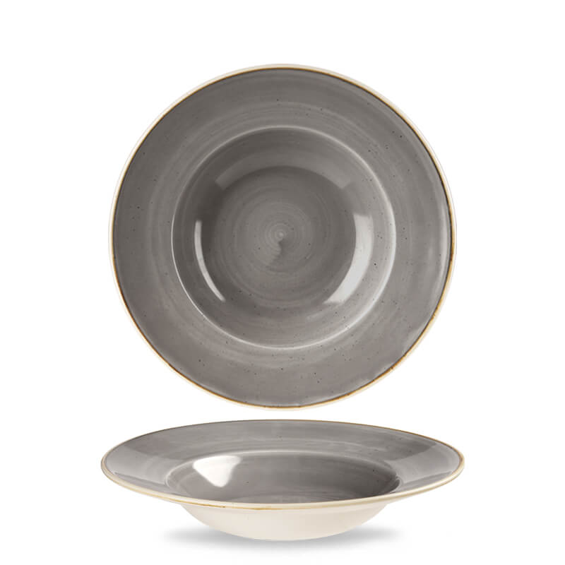 28 Cm Churchill Stonecast assiette à pâtes ronde en porcelaine vitrifiée