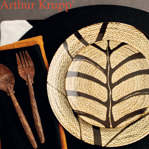 Arthur Krupp Tribal Mood Tafelservice Aus Porzellan Set mit 12 Stück