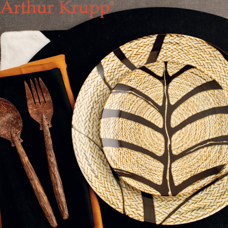 Arthur Krupp Tribal Mood Servies In Porselein Set van 12 St.