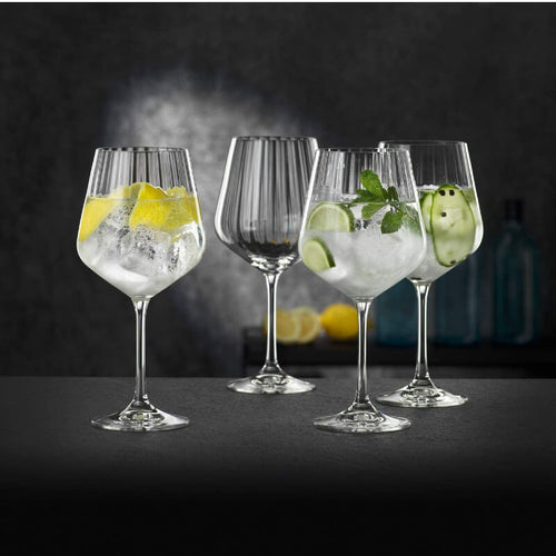 64 Cl Nachtmann Gin And Tonic Verre à gin tonic en verre Set de 4 pièces