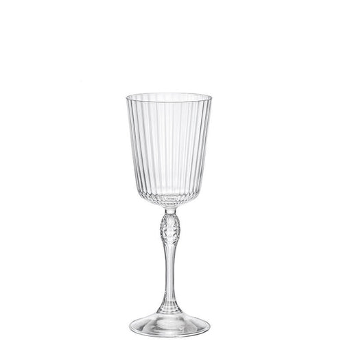8 Cl Bormioli Rocco America 20S Verre à Liqueur Strié En Verre Set de 6 Pcs