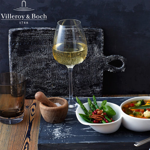 38 Cl Villeroy And Boch La Divina Weißweinglas aus Glas Set mit 4 Teilen