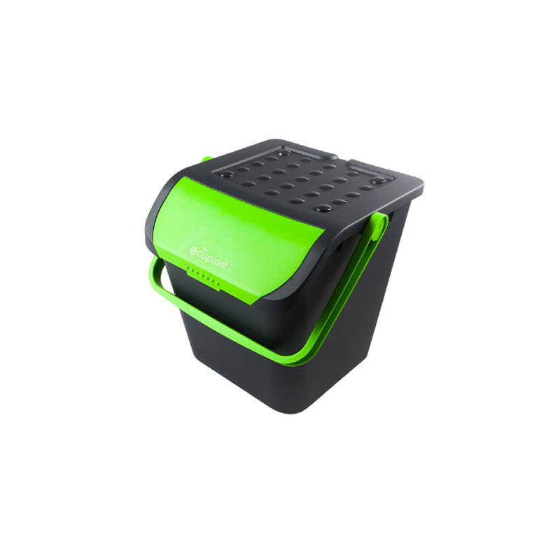 28 Lt Ecoplast Ecologic Poubelle rectangulaire en plastique Set de 3 pz