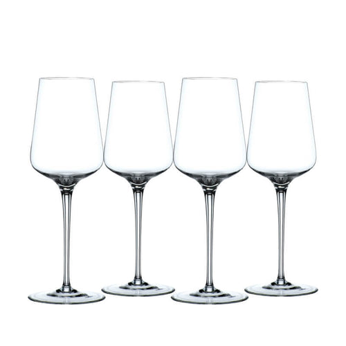 38 Cl Nachtmann Vinova Verre à vin blanc en verre Set de 4 pièces