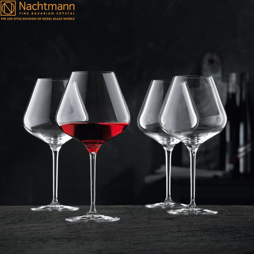 84 Cl Nachtmann Vinova Verre À Vin Rouge En Verre Lot de 4 Pièces
