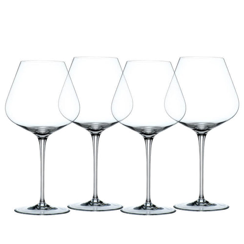 84 Cl Nachtmann Vinova Verre À Vin Rouge En Verre Lot de 4 Pièces