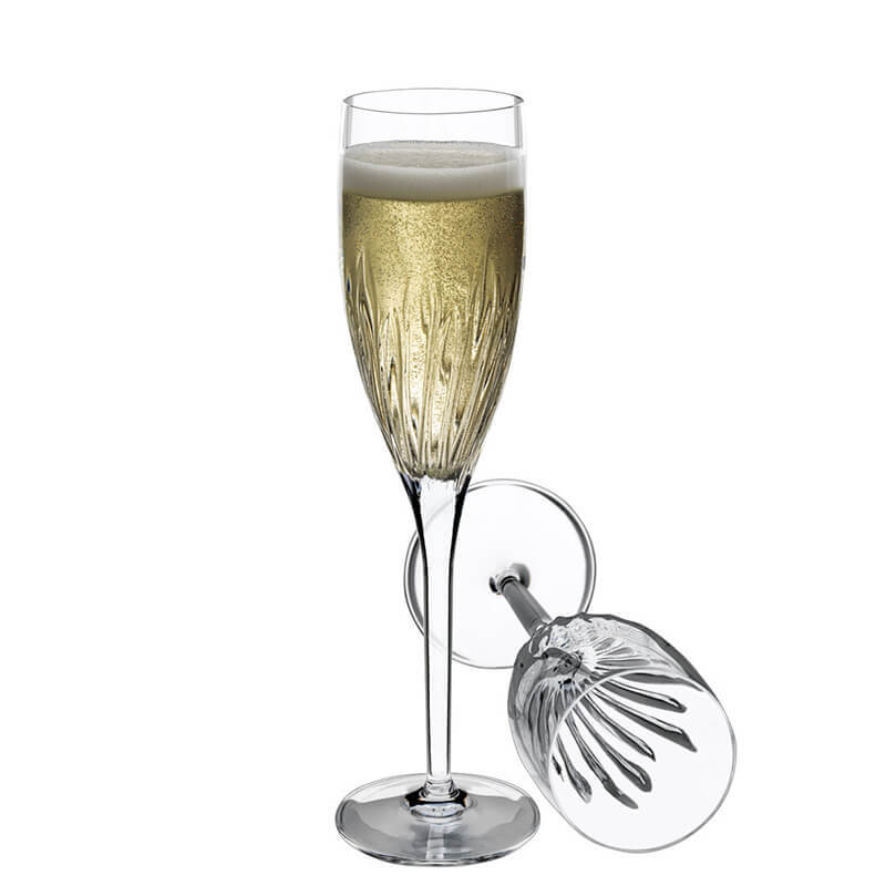 20 Cl Bormioli Luigi Incanto Copa flute de vidrio Set de 6 piezas