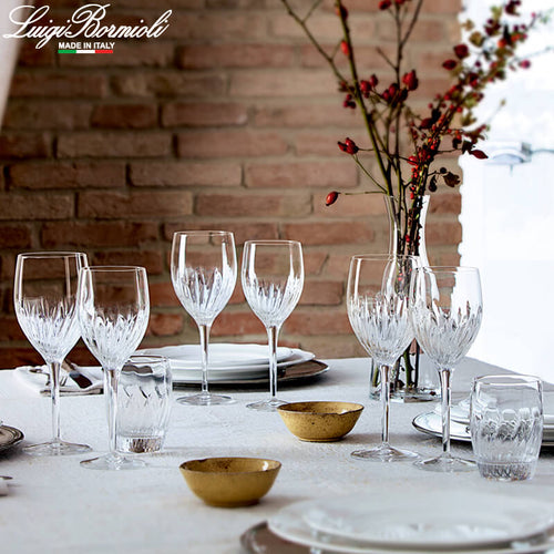 27 5 Cl Bormioli Luigi Incanto Weißweinglas aus Glas Set mit 6 Teilen