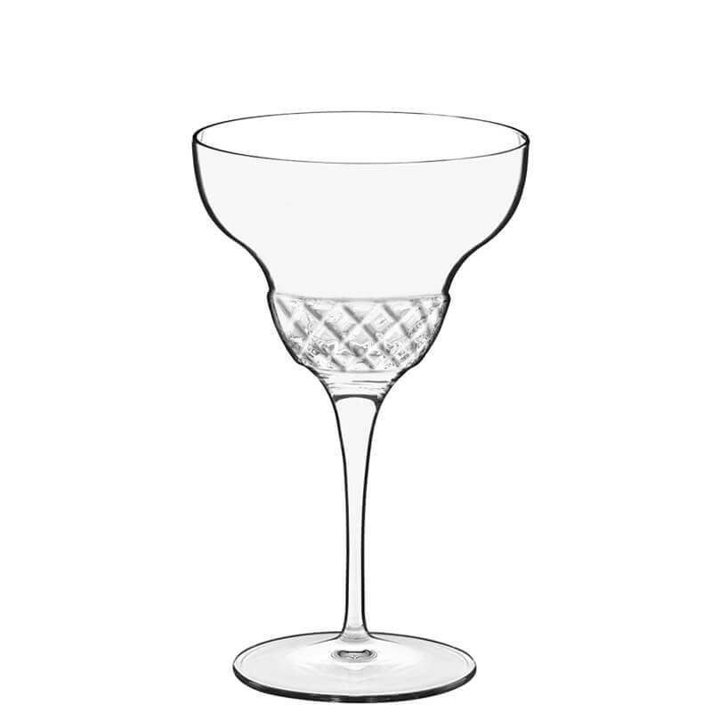39 Cl Bormioli Luigi Roma 1960 Verre à margarita en verre Set de 6 pièces