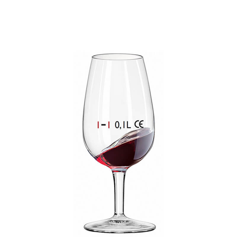 21 5 Cl Bormioli Luigi Doc Iso Verre De Dégustation En Verre Set 6 Pezzi