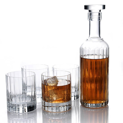 Bormioli Luigi Bach Set Whisky In Vetro Set 5 Pezzi