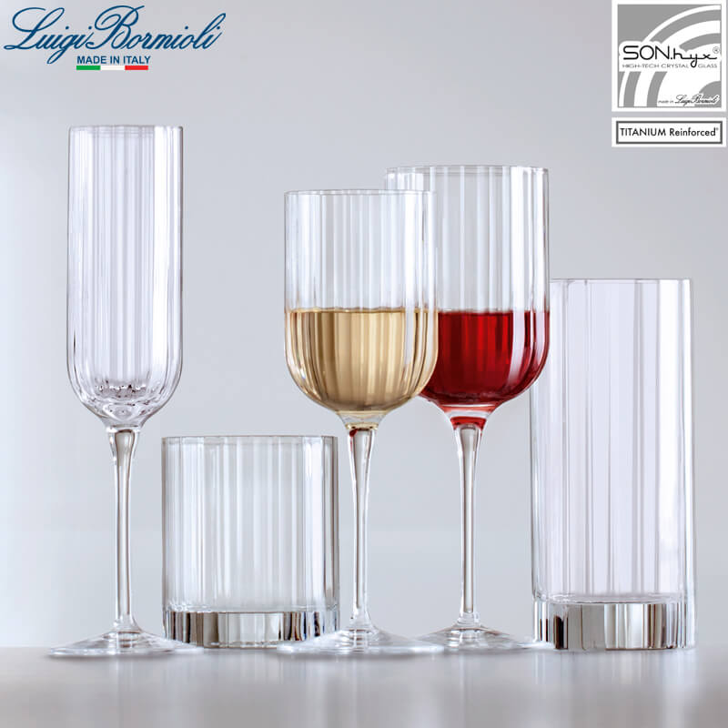 21 cl Bormioli Luigi Bach copa flute vidrio set 4 uds