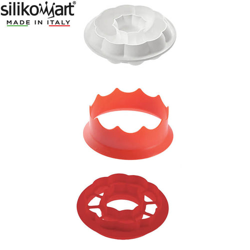 15 5 Cm Silikomart Magia Del Tempo Moule gâteau antiadhésif en silicone