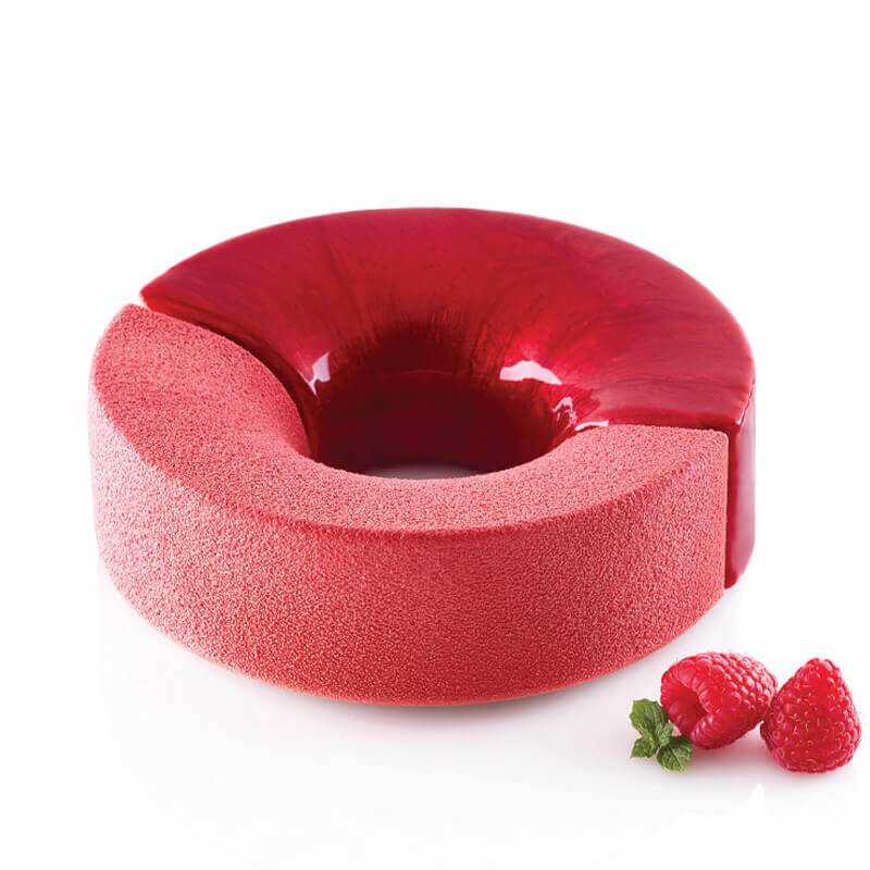 16 Cm Silikomart Incontro Molde de Tarta Antiadherente En Silicona