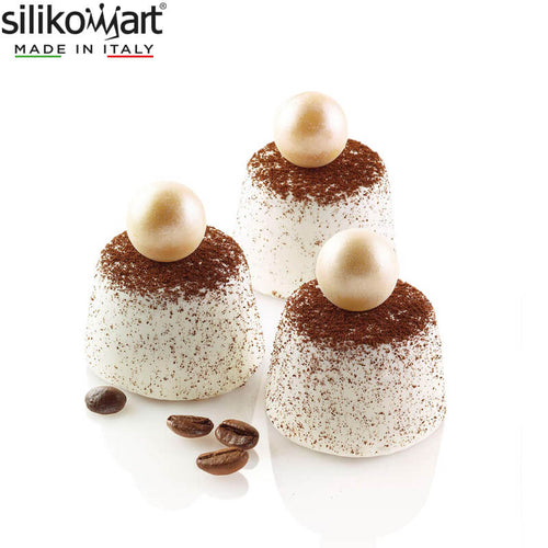 6 9 Cm Silikomart Sq009 Moule à muffin en silicone