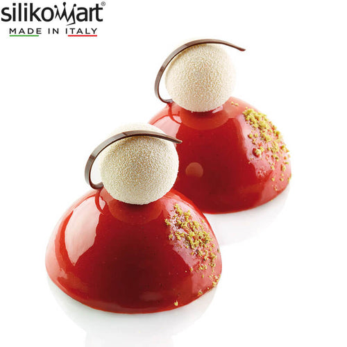 8 Silikomart Formen Classic Halbkugelform aus Silikon