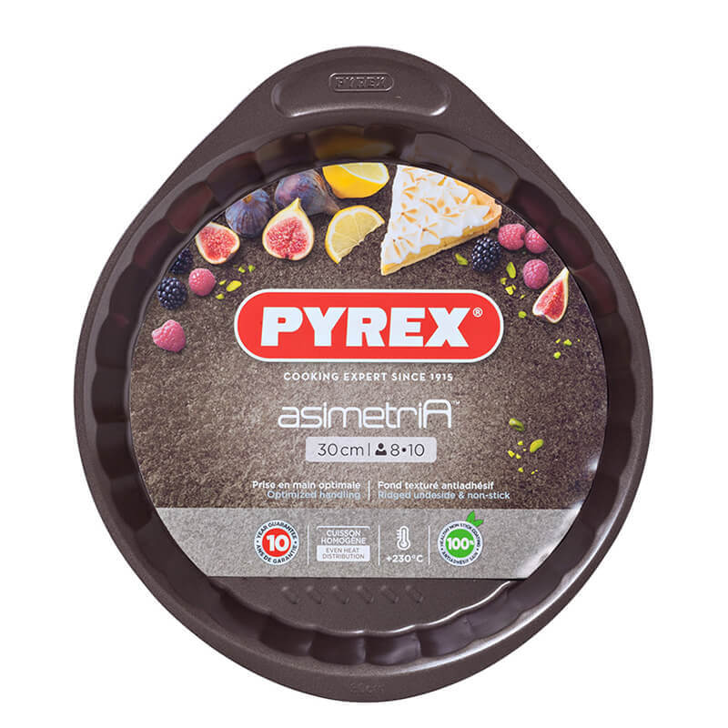 Pyrex Asimetria Molde De Tarta Redondo Antiadherente